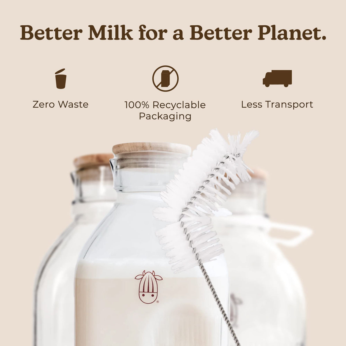 Cepillo para Polvo Limpiador de Botellas de Leche de Vaca de almendras para Limpieza, Cepillo para Polvo Limpiador de Botellas de Alta Calidad con diseño en ángulo para Botellas de Leche, cepillos de