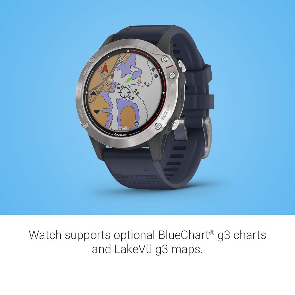 Garmin Quatix 6 Captain Blue, 47 mm