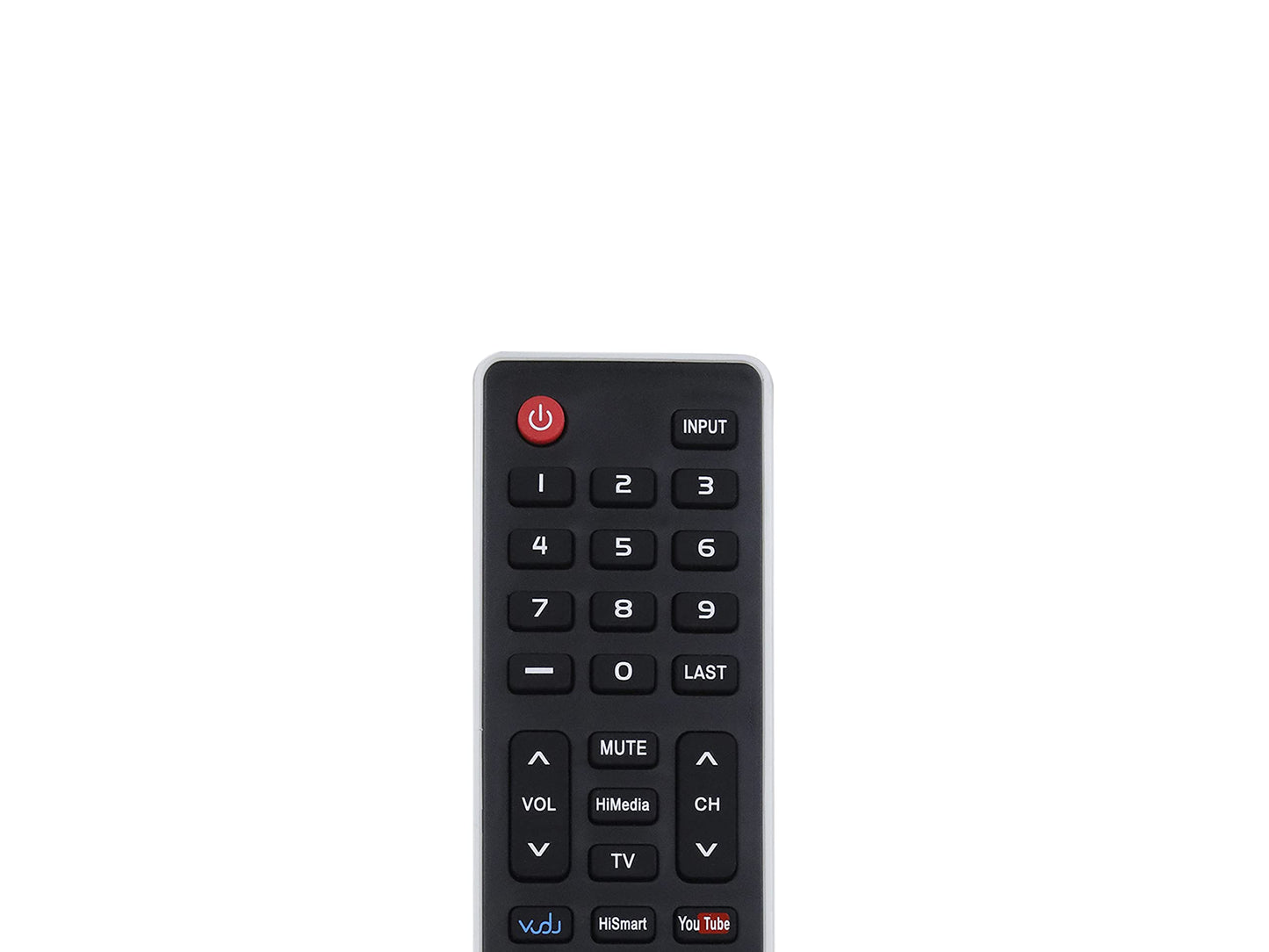 LIDERT Control Remoto para Pantalla Hisense Smart TV EN-33926A EN-33925A 32K366W 40K366WB botón de Netflix y Youtube