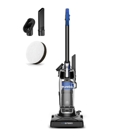 Aspiradora Vertical Eureka Azul Potente Airspeed Ultraligera sin Bolsa con Filtro de Repuesto