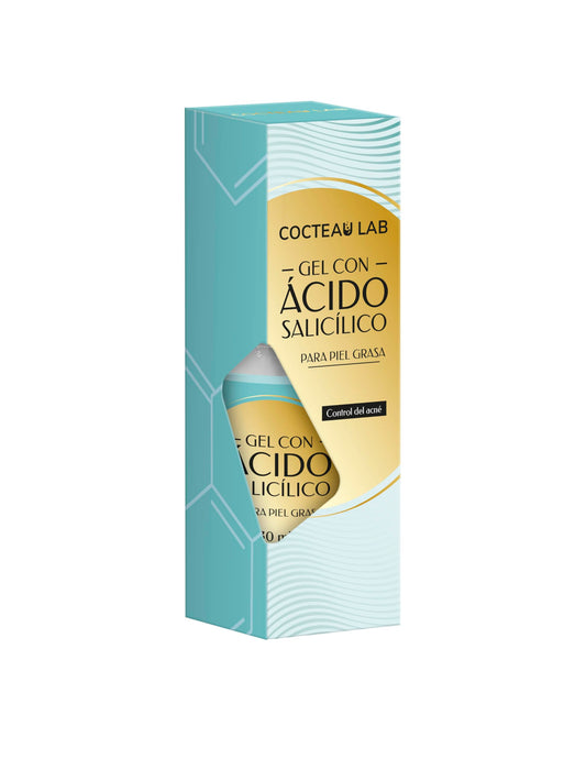 Gel Facial para Piel Grasa con Ácido Salicílico