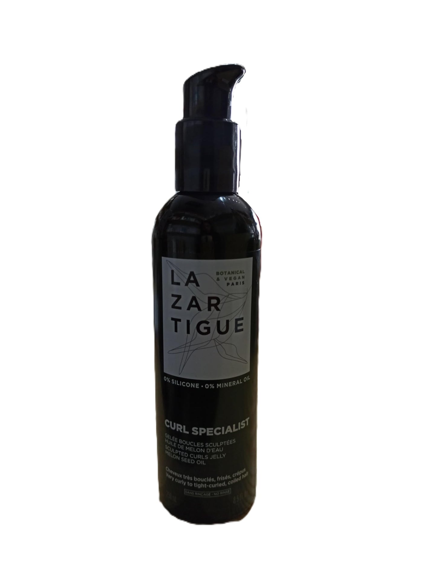 Lazartigue Curl Specialist Gel Fijador Rizos I Define e hidrata los rizos sin efecto mojado I Con aceite de semilla de melón del desierto y semillas de lino y chía I 150 ml