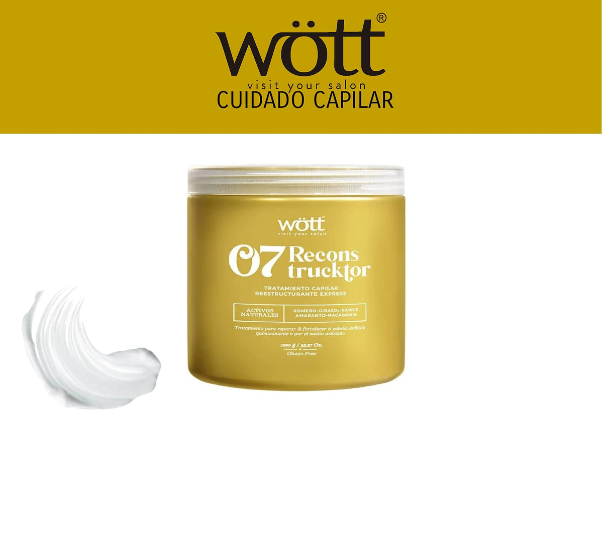 Tratamiento para Cabello Wött Reconstrucktor 07