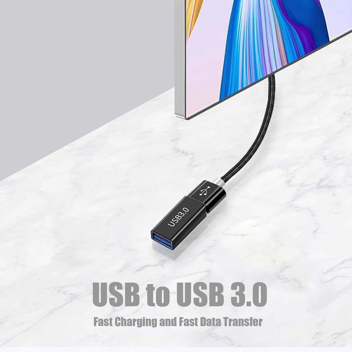 Adaptador USB Tipo A 3.0 Hembra a Hembra