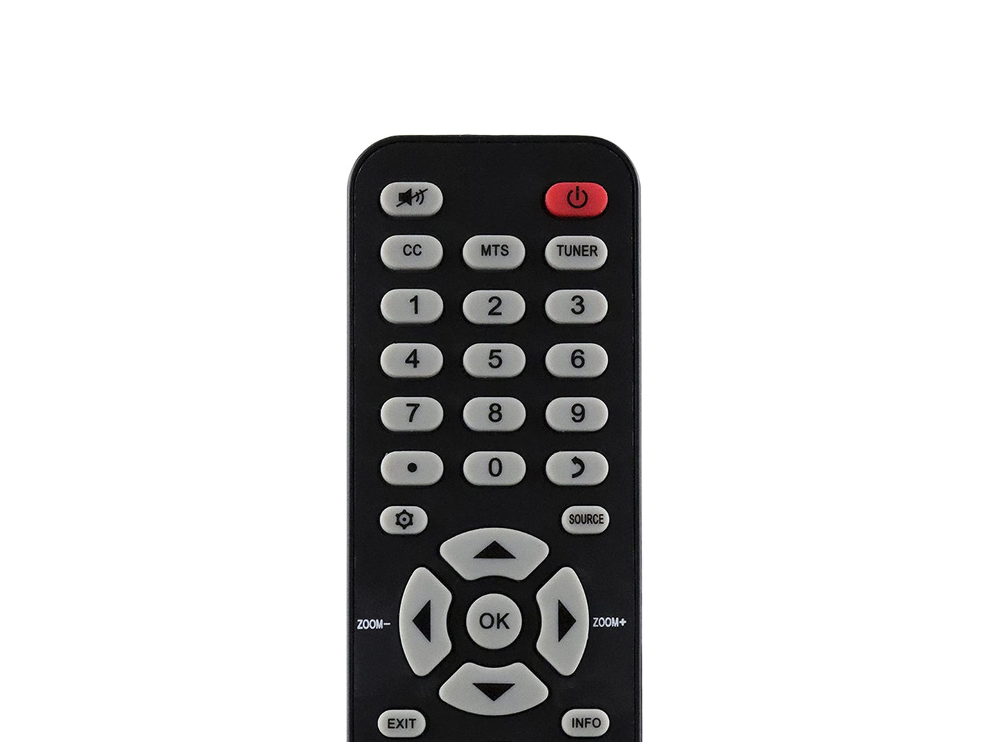 LIDERT Control Remoto ATVIO JVC Smart TV Modelos 43d1620 49d1620 55d1620, S139h S140fs, (Comprar únicamente si tu Control es Igual al Que se Muestra en la Imagen.)
