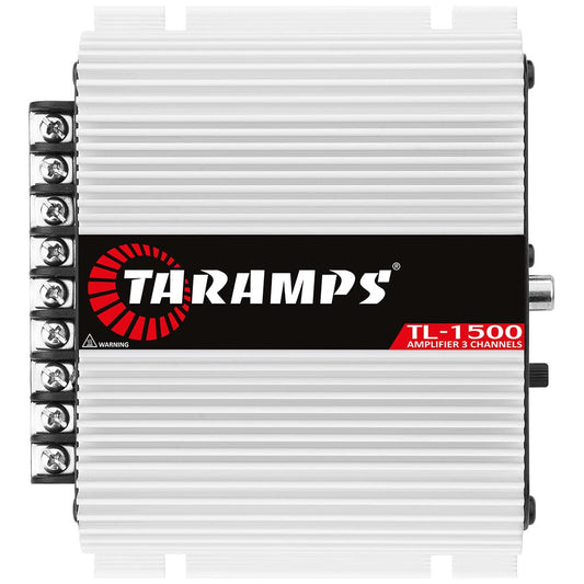 Amplificador TARAMPS TL 1500 2 Ohms 3 Canales 390 Vatios Clase D Rango Completo