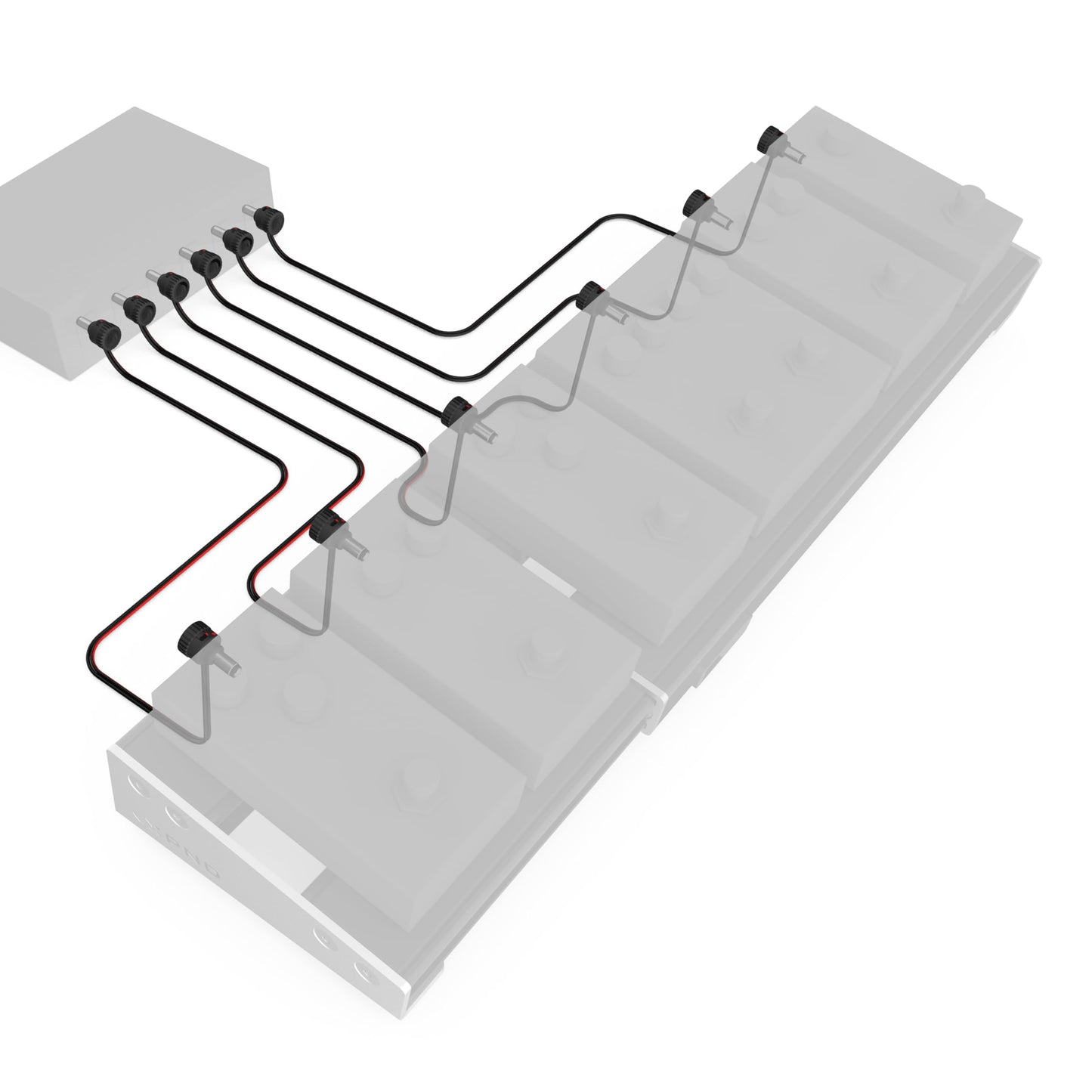 Kit de Alimentación para Pedales D’Addario XPND DIY