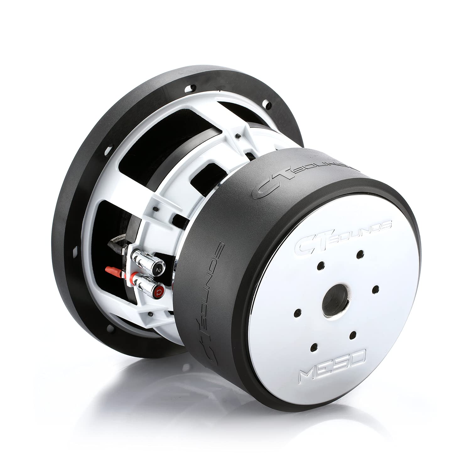 CT Sounds MESO-8-D2 1600 vatios máximo 8 Pulgadas - Subwoofer para Coche Dual 2 ohmios