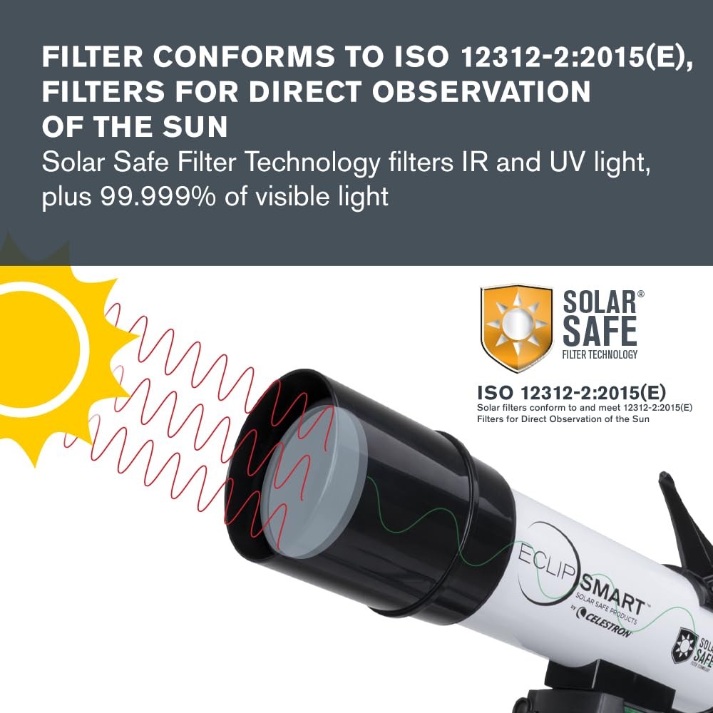 Celestron 22060 Travel Scope Telescopio Solar,