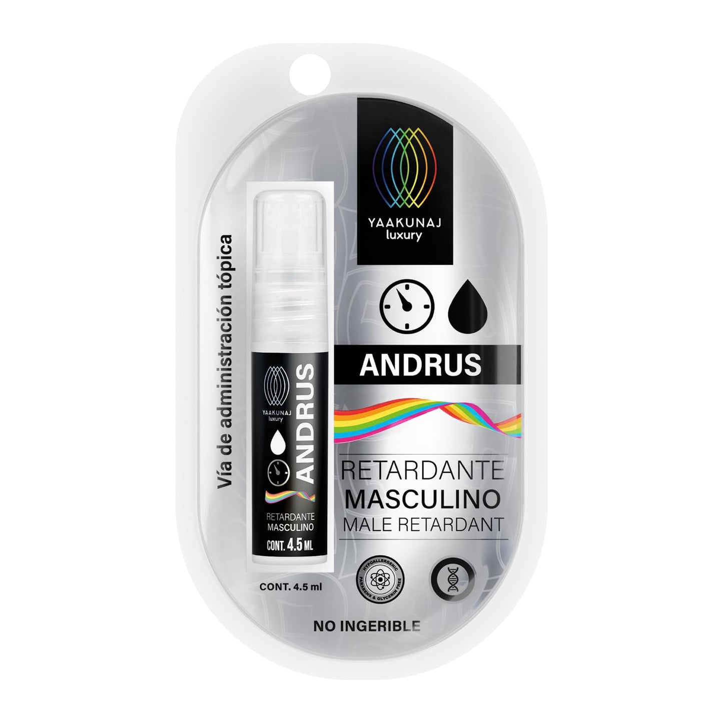 Spray Retardador Andrus Yaakunaj Luxury Pride 4.5ml