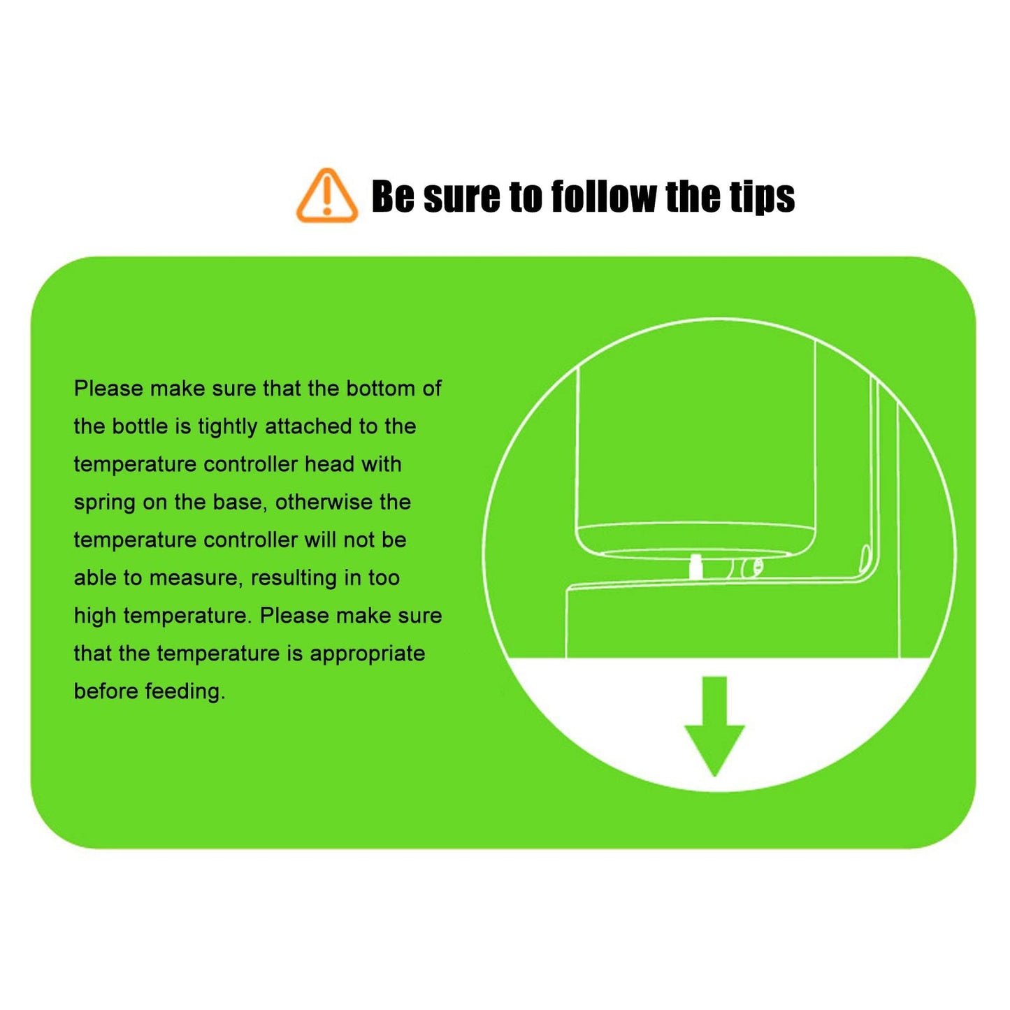 Calentador De Biberones Portátil Asixxsix Inalámbrico Blanco con Pantalla LCD y Control De Temperatura Preciso Para Viaje