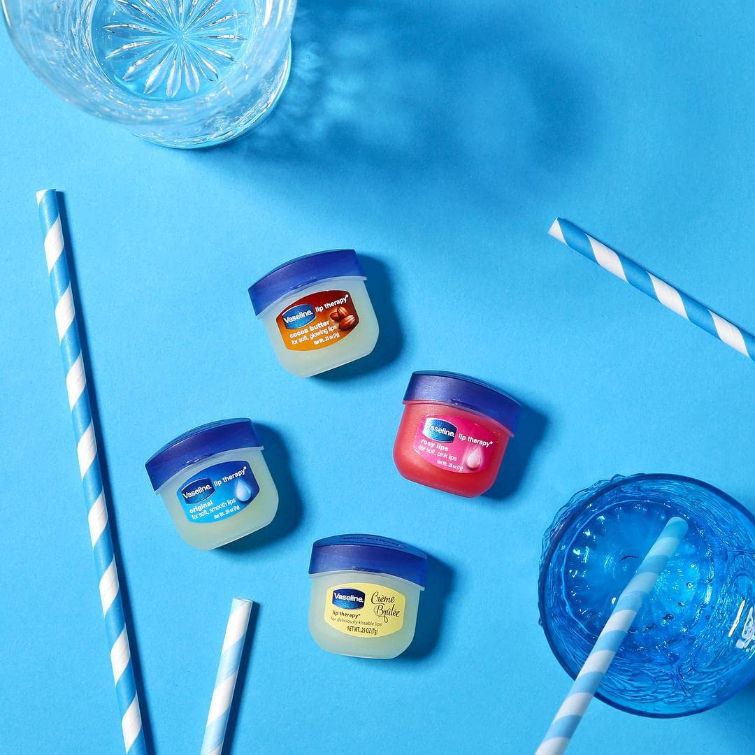 Tratamiento Labial Vaseline Cacao Paquete de 4