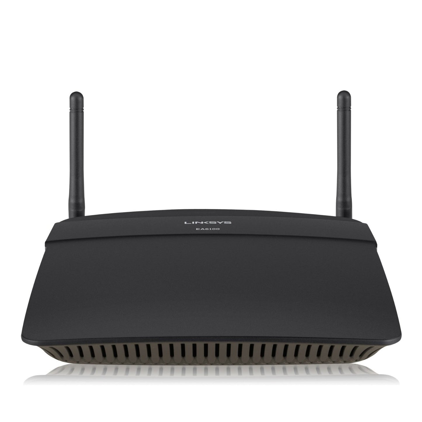 Linksys EA6100 AC1200 Enrutador Linksys N900+ Wi-Fi de banda dual+ con puertos Gigabit y aplicación Smart Wi-Fi que te permite controlar tu red desde cualquier parte