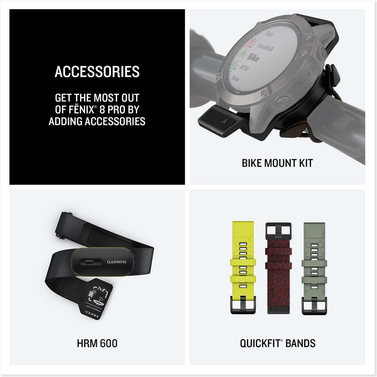 Reloj Inteligente GPS Multideporte Garmin fēnix 8 Pro Gris Carbono con Zafiro y Banda de Silicona Negra
