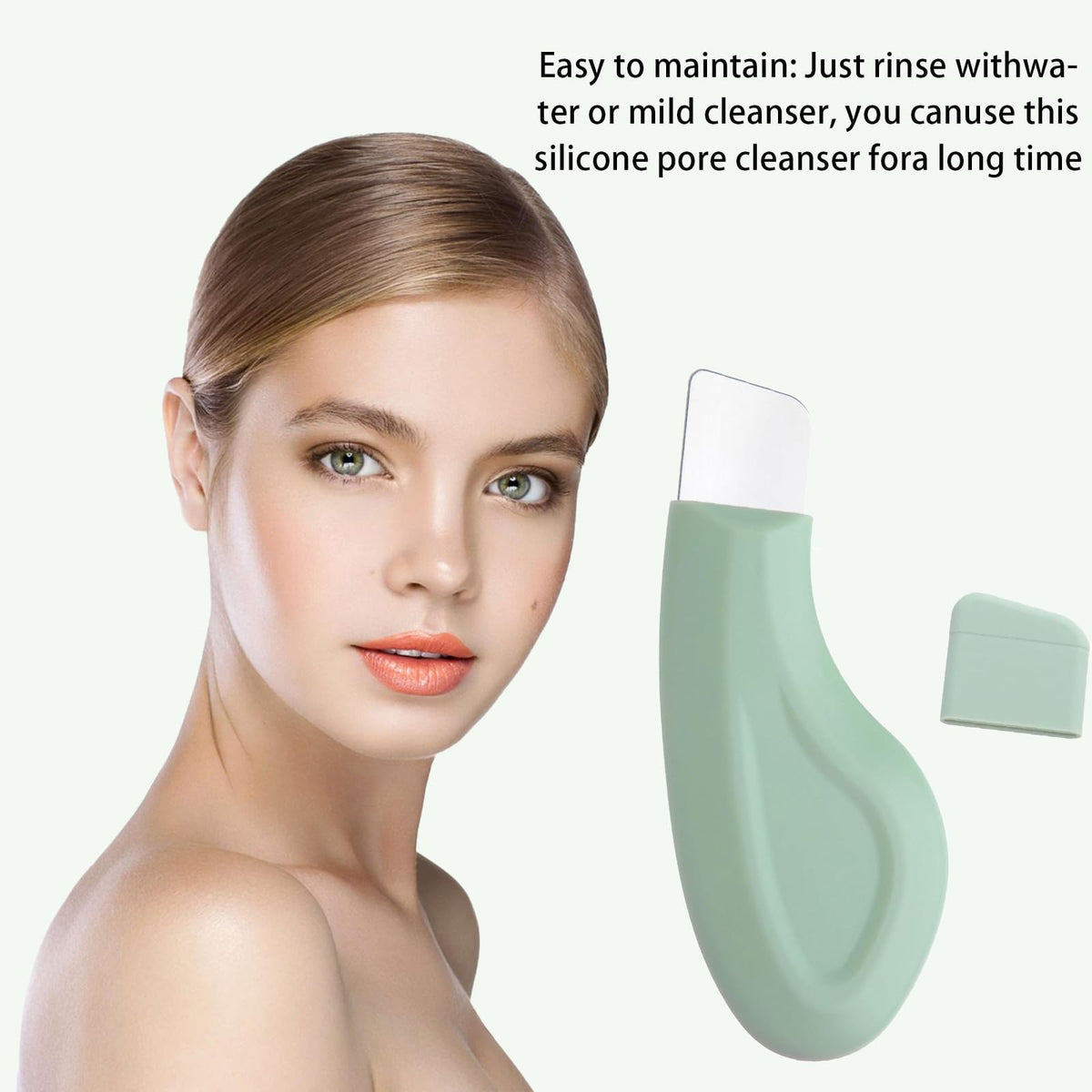 Paquete de 2 herramientas para eliminar puntos negros, rascador facial para limpieza profunda de nariz, espinillas, herramienta de exfoliación suave y segura, herramienta de cuidado de la piel para