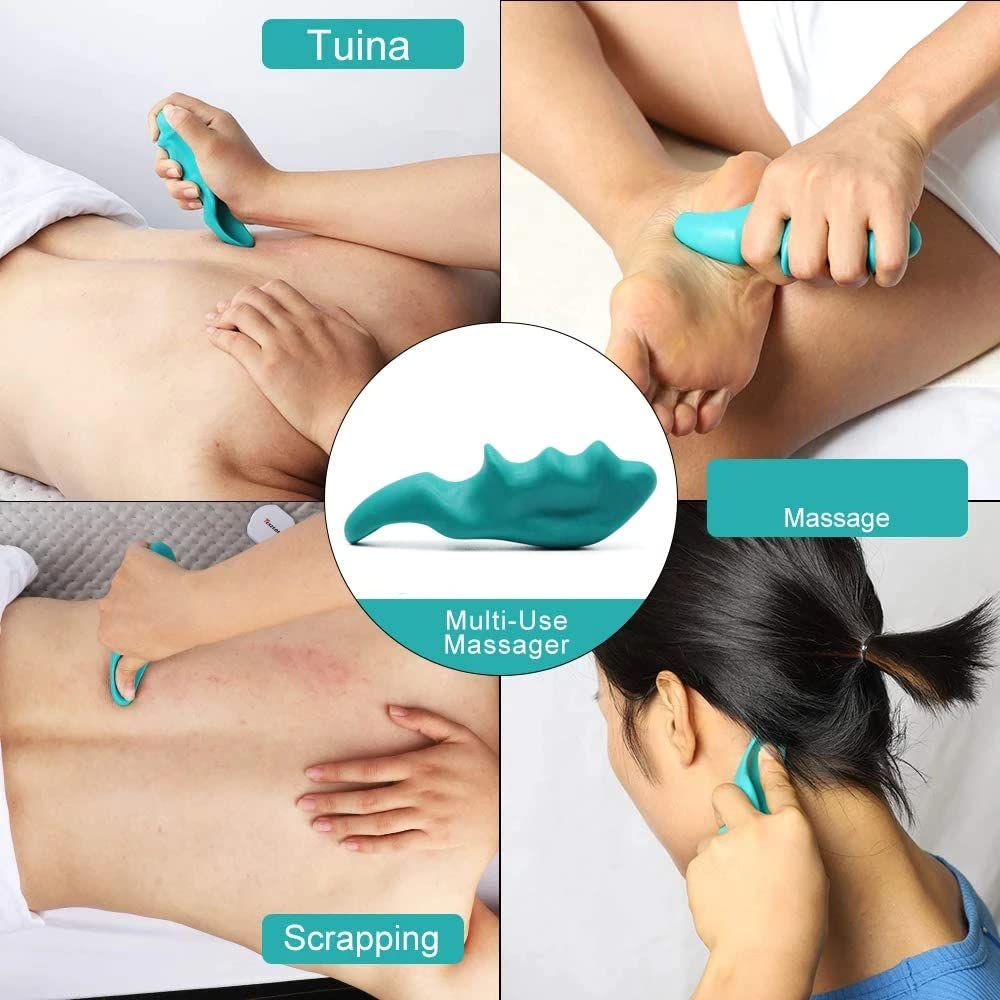 Masajeador Corporal Fisioterapia Agarre Pulgar Puntos Gatillo Muscular