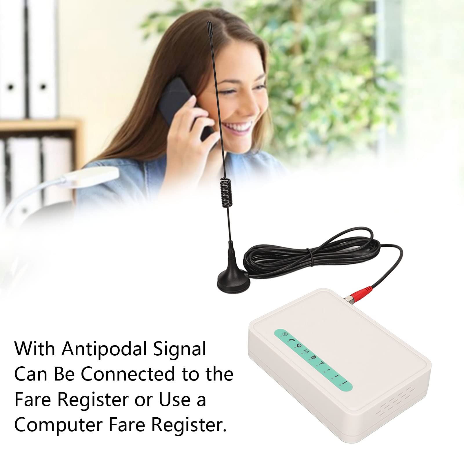 gernie Terminal Inalámbrico Fijo gsm, Tarjeta SIM gsm de Banda Cuádruple, Línea Telefónica, Marcador de Identificación de Llamadas de Escritorio gsm 850/900/1800/1900 MHz en Todo el