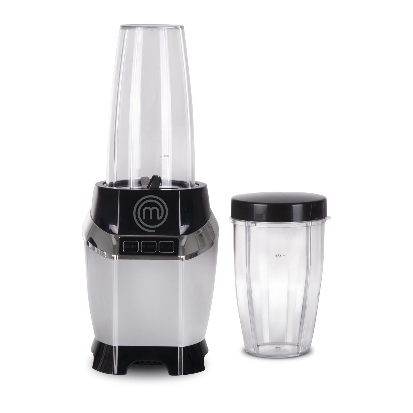 Procesador de Alimentos y Licuadora Nutri-Blender MasterChef Acero Inoxidable Alta Calidad Potente Motor 1000W Capacidad 700 ml Mezclas Eficientes