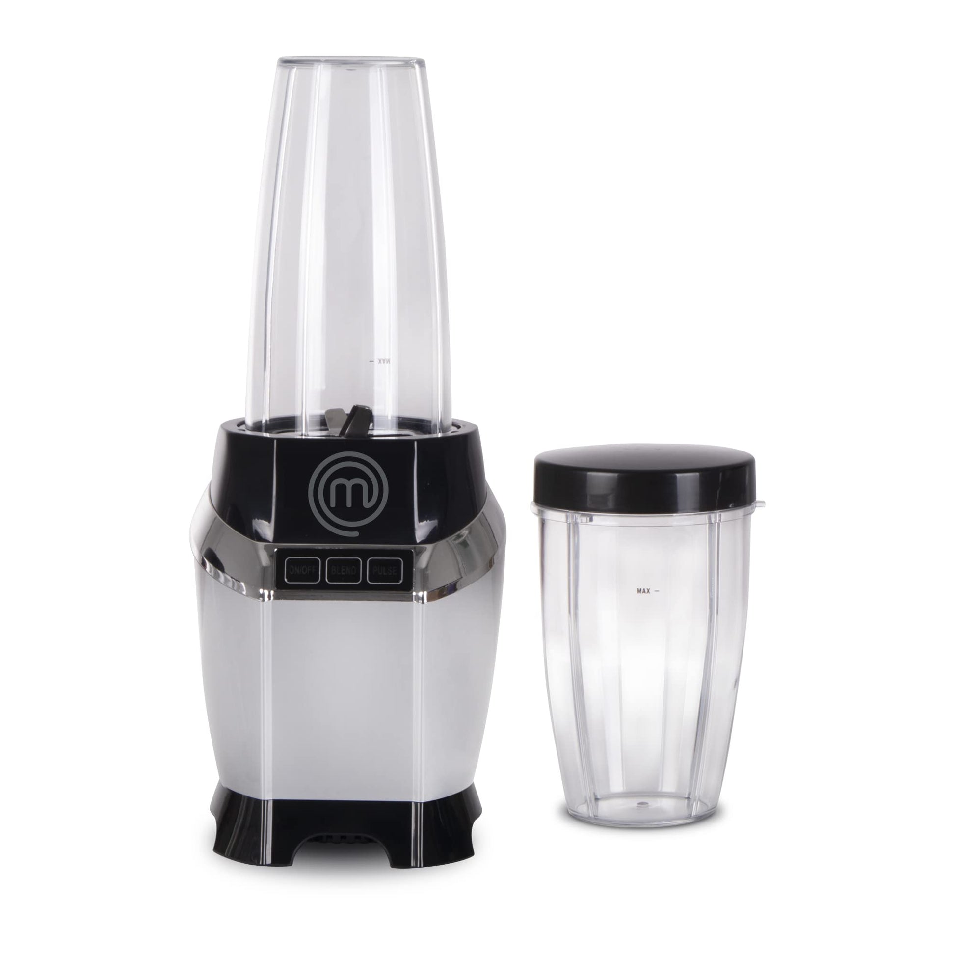 Procesador de Alimentos y Licuadora Nutri-Blender MasterChef Acero Inoxidable Alta Calidad Potente Motor 1000W Capacidad 700 ml Mezclas Eficientes