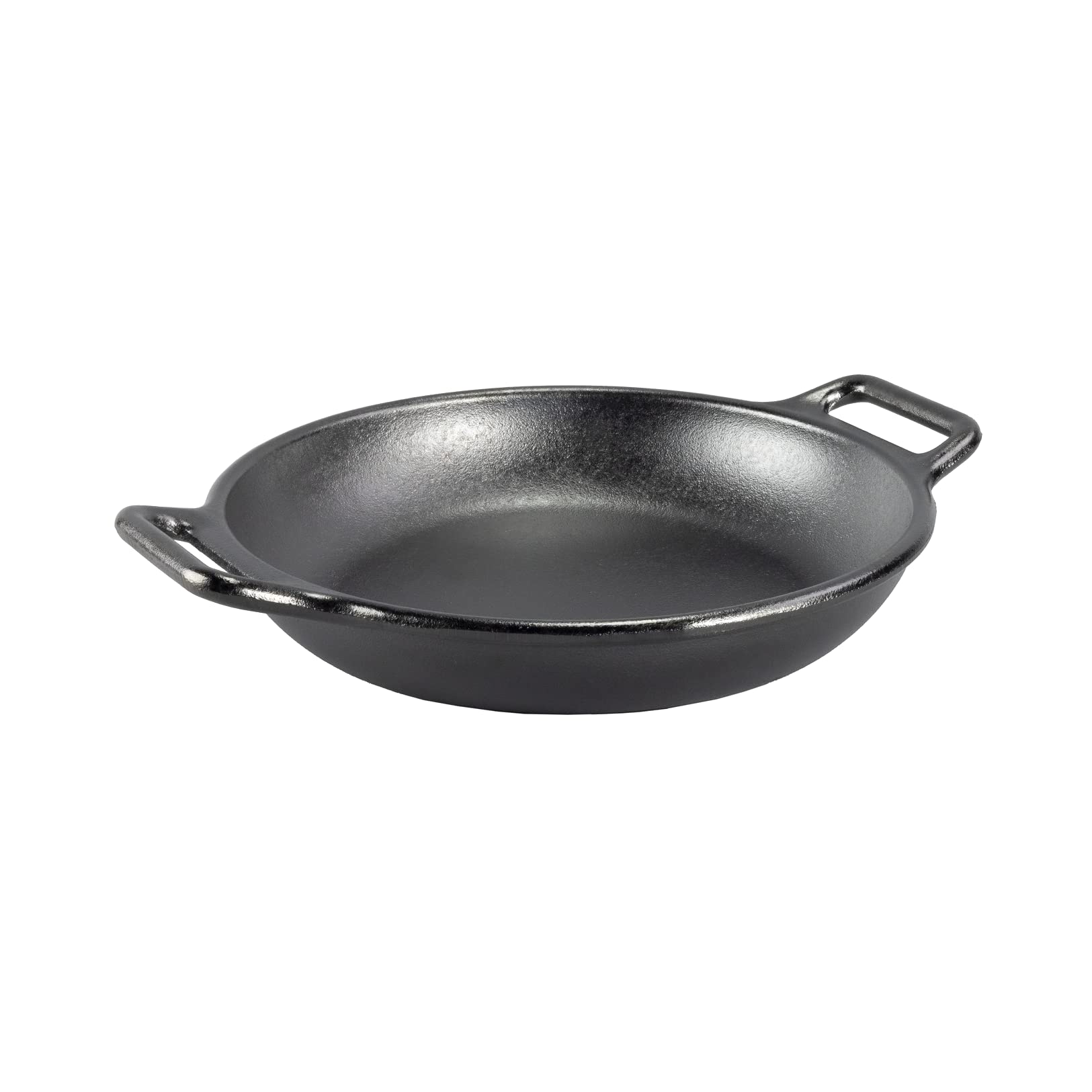 Lodge BOLD Sartén de hierro fundido sazonado de 12 pulgadas con asas de bucle, utensilios de cocina de diseño hacia adelante