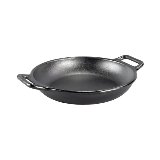 Lodge BOLD Sartén de hierro fundido sazonado de 12 pulgadas con asas de bucle, utensilios de cocina de diseño hacia adelante