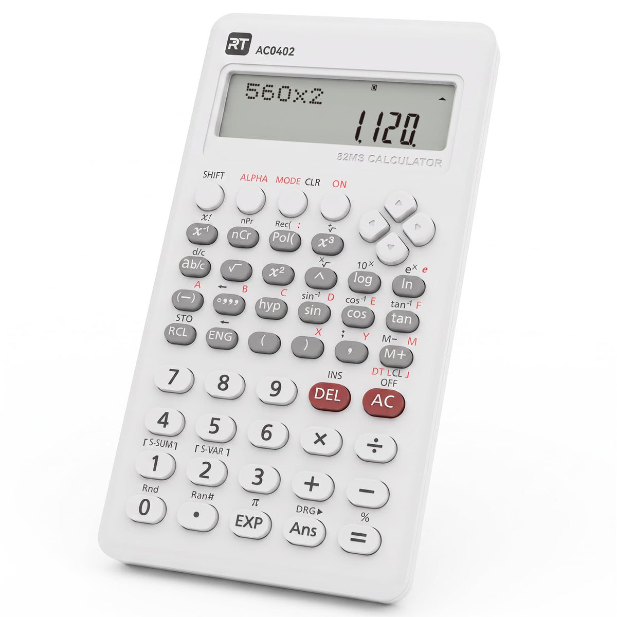 Calculadora Científica 82MS Negro Computadora 240 Funciones