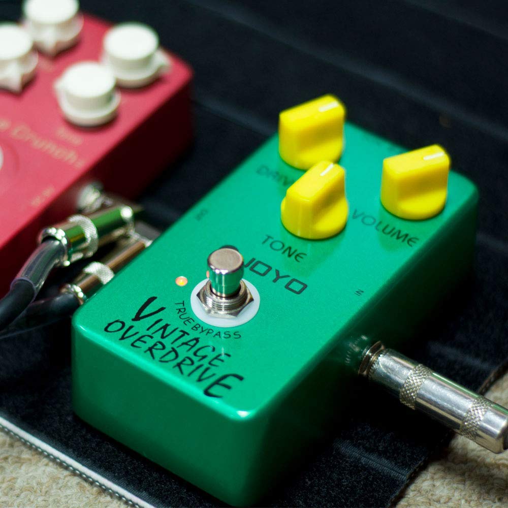 Pedal de Efecto para Guitarra Joyo JF-01 con Bypass Verdadero