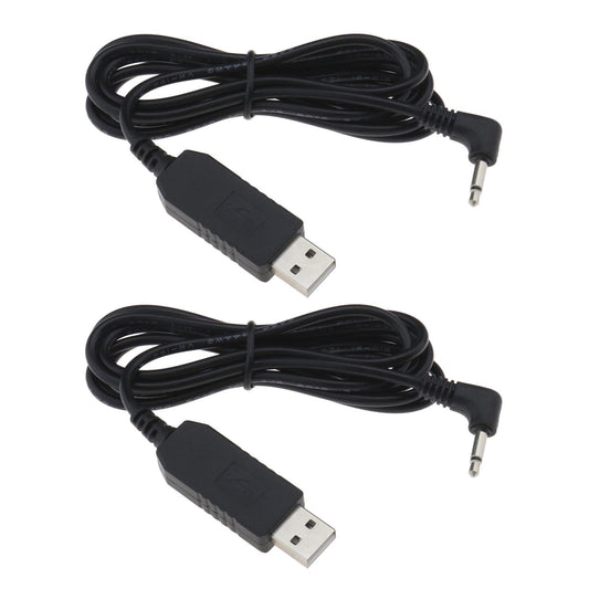 Cable de Carga USB Compatible con Afeitadora Remington Negro 1.5 Metros