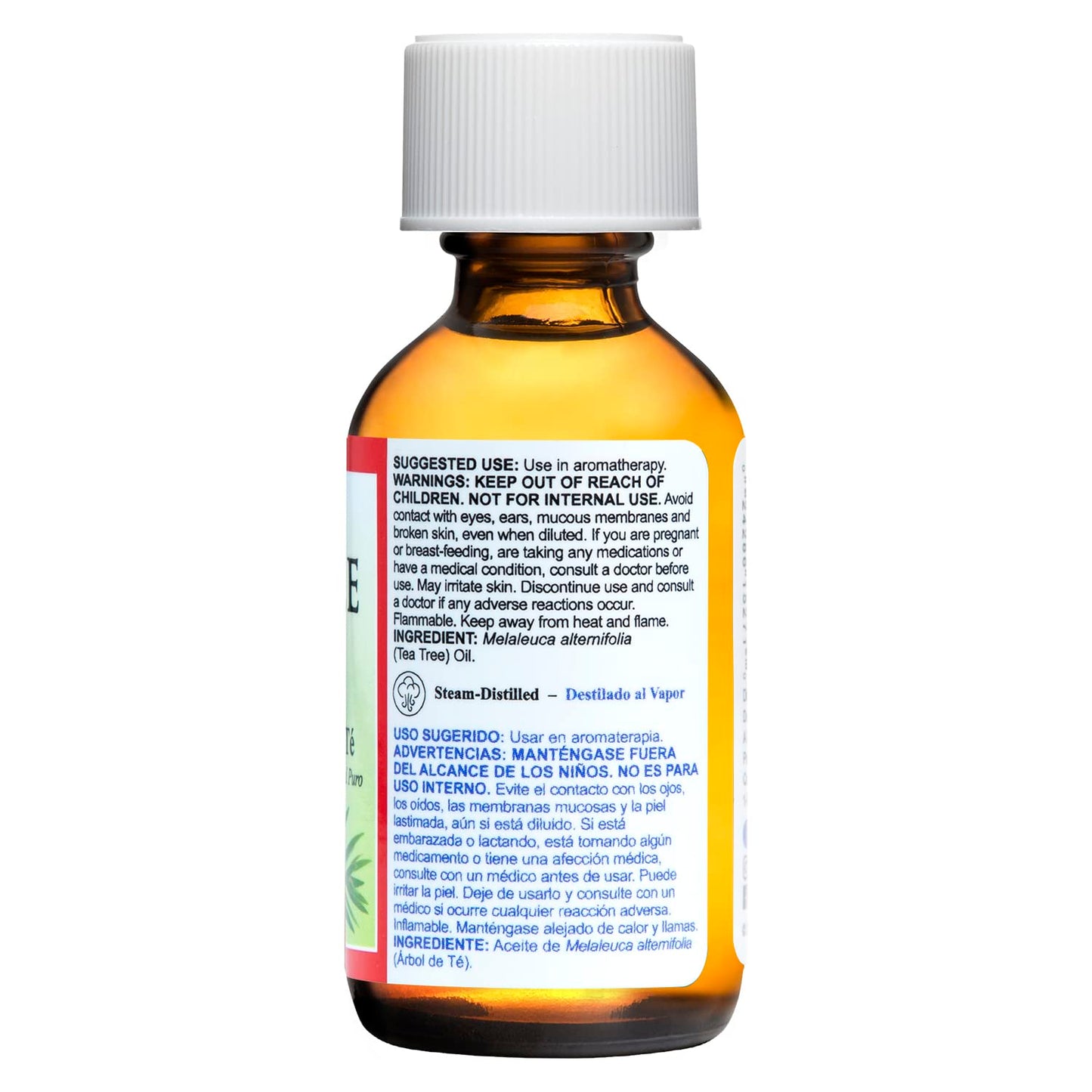 De La Cruz Australian Tea Tree Essential Oil, 100% Pure, Steam-Distilled, Bottled in USA 1 FL. OZ.
