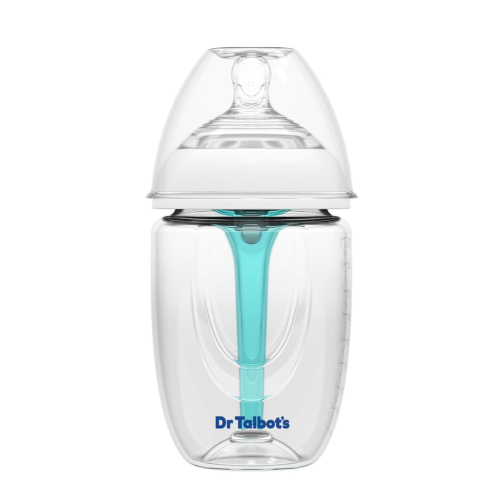 Biberones Anticólicos Dr. Talbot's 9 Onzas Autoesterilizantes con Pezón Flexible y Flujo Lento para Recién Nacidos