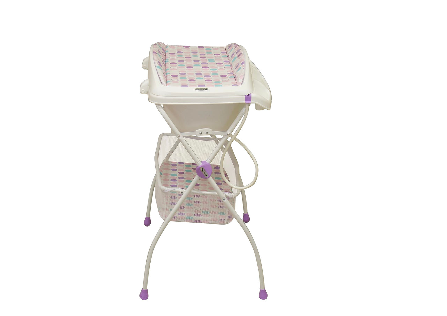 Bañera Desarmable Prinsel Rosa Multicolor con Impresión de Círculos
