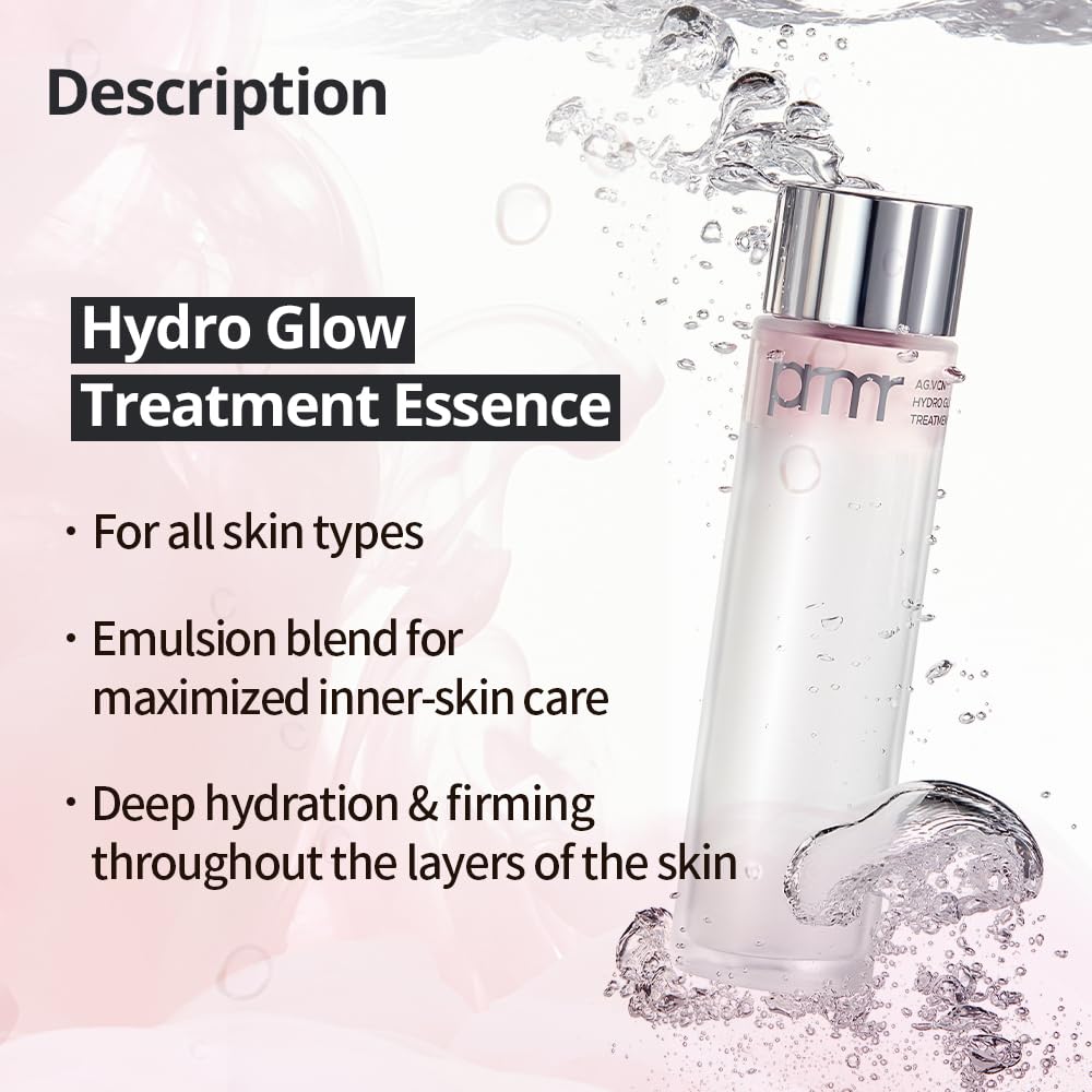 PRIMERA Hydro Glow Treatment Essence - Prmr Cuidado de La Piel de Hidratación Profunda y Reafirmante, Esencia de Belleza Premium para Antienvejecimiento, 5.07 Fl. Oz.
