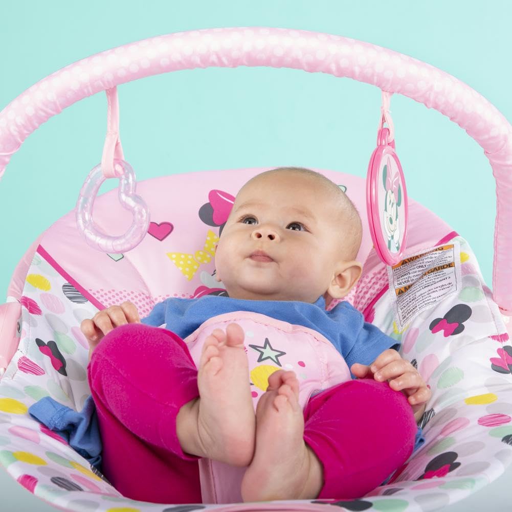 Disney Baby Mecedora Con Motivos De Lunares Y Minnie Mouse, Pink, Paquete De 2340.0 Grams