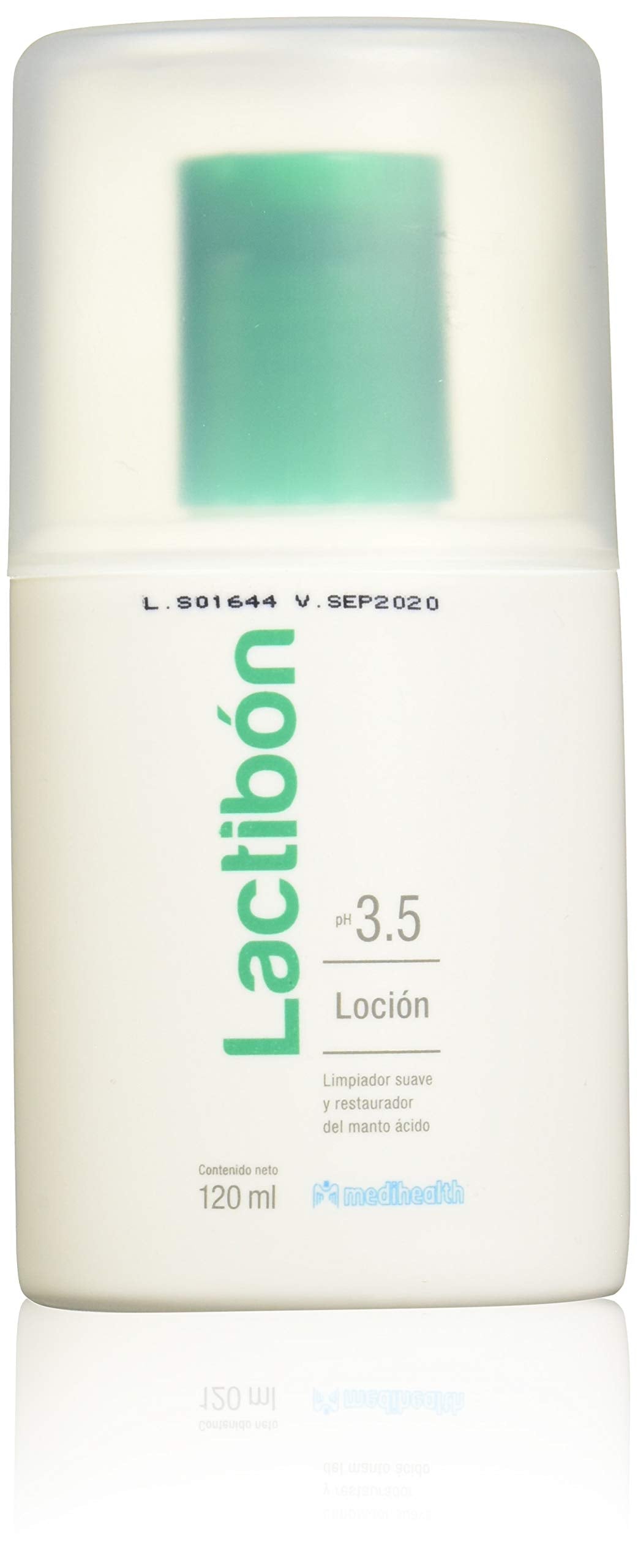 Lactibón Loción | locion corporal | Dermolimpiador facial | restaudaror barrera ácida natural | Ácido Láctico USP 1,1% | frasco con 120ml