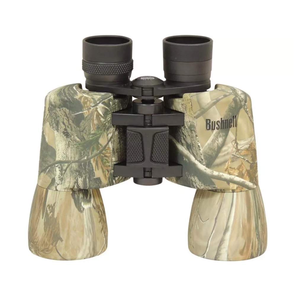 Bushnell 131055 Binocular PowerView Porro Prism Instafocus, Realtree Ap, 10 x 50 mm