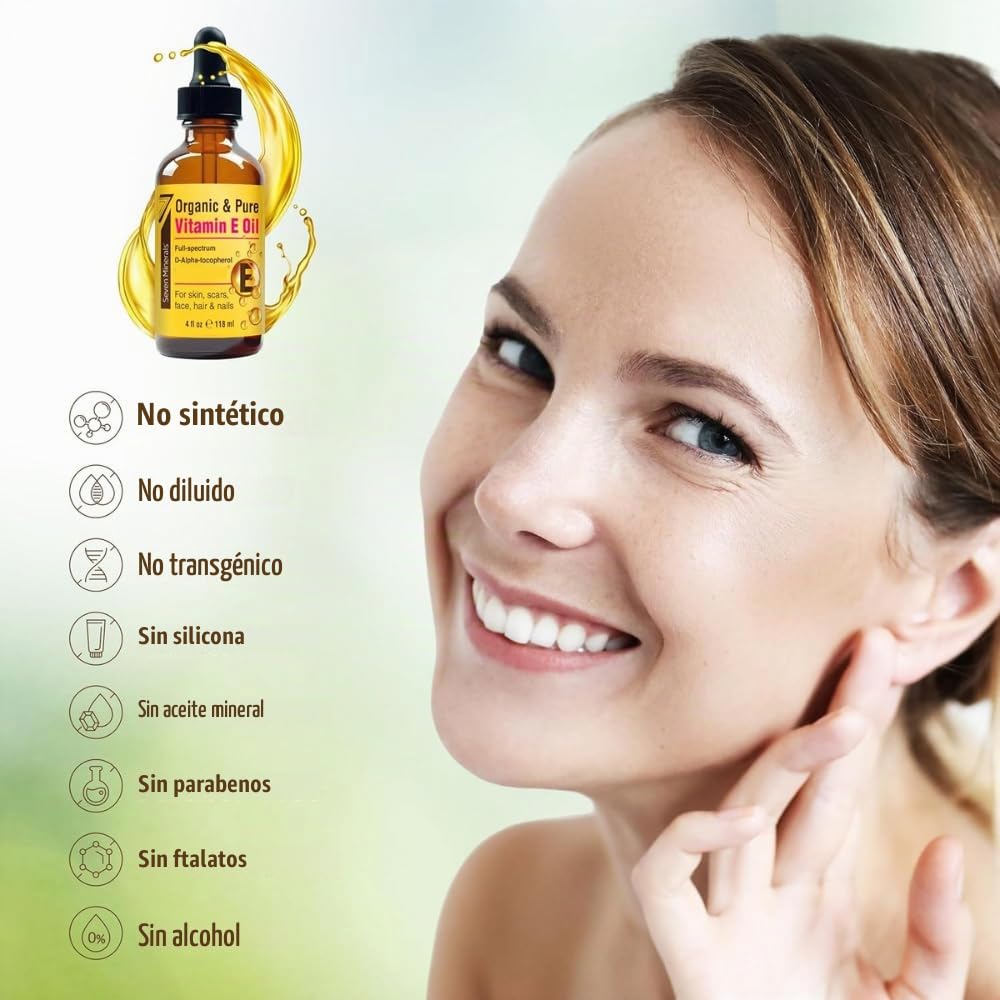 NUEVO aceite de vitamina E ultrapuro, 75 000 UI, D-alfa-tocoferol de espectro completo, 1 onza líquida, aceite de vitamina E 100% orgánico para piel, rostro, cabello y cicatrices, de origen natural