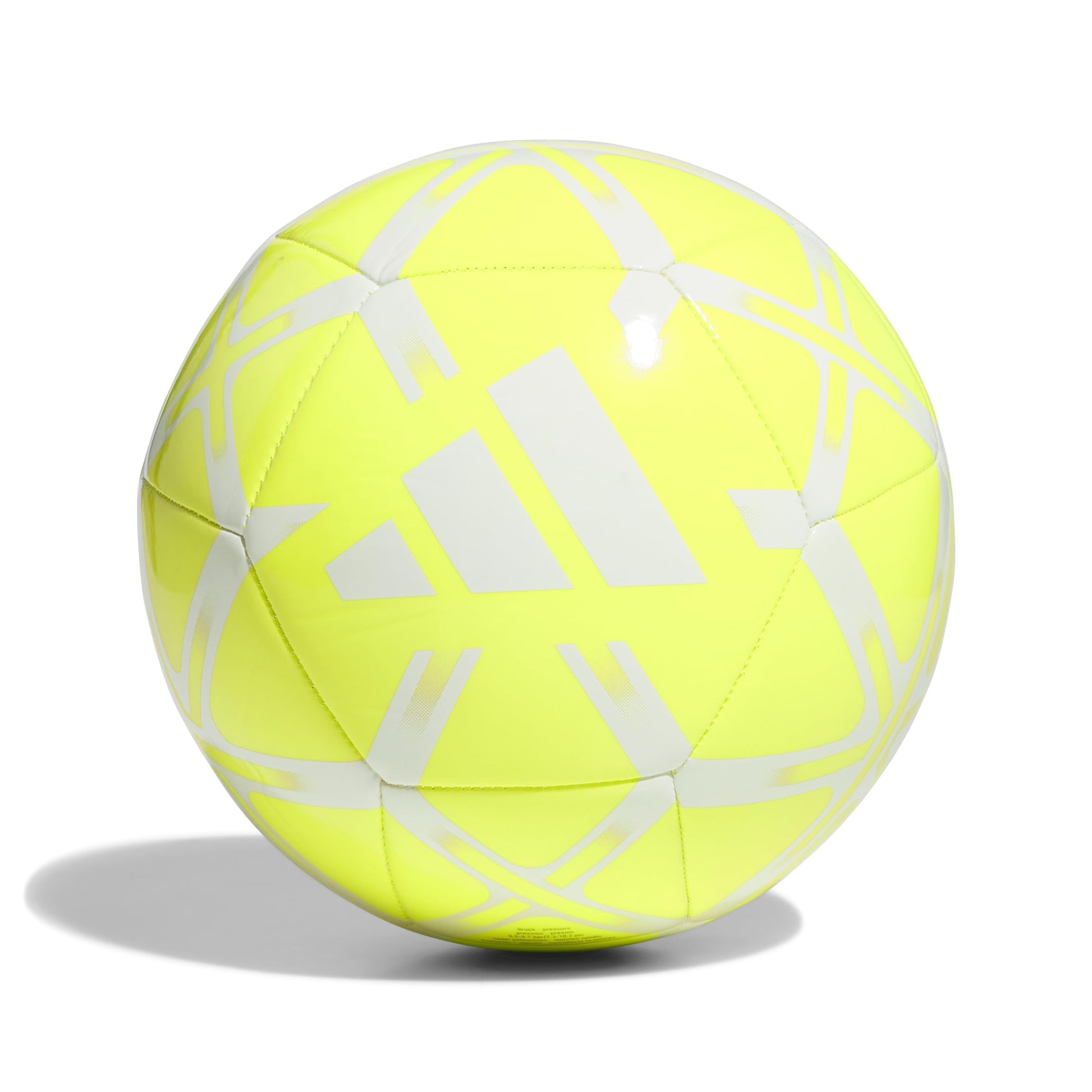 adidas Starlancer Club - Pelota Unisex, Color limón lúcido/Blanco, 5