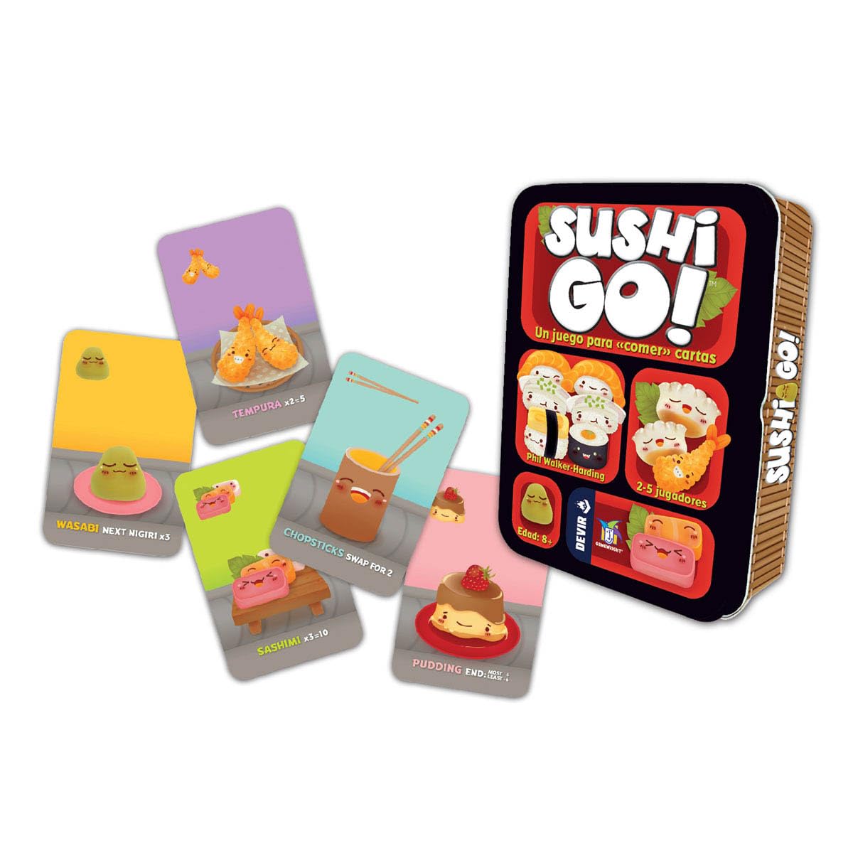 Juego de Mesa Devir Sushi Go! en Español