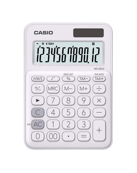 Casio Calculadora Escritorio MS-20UC-WE