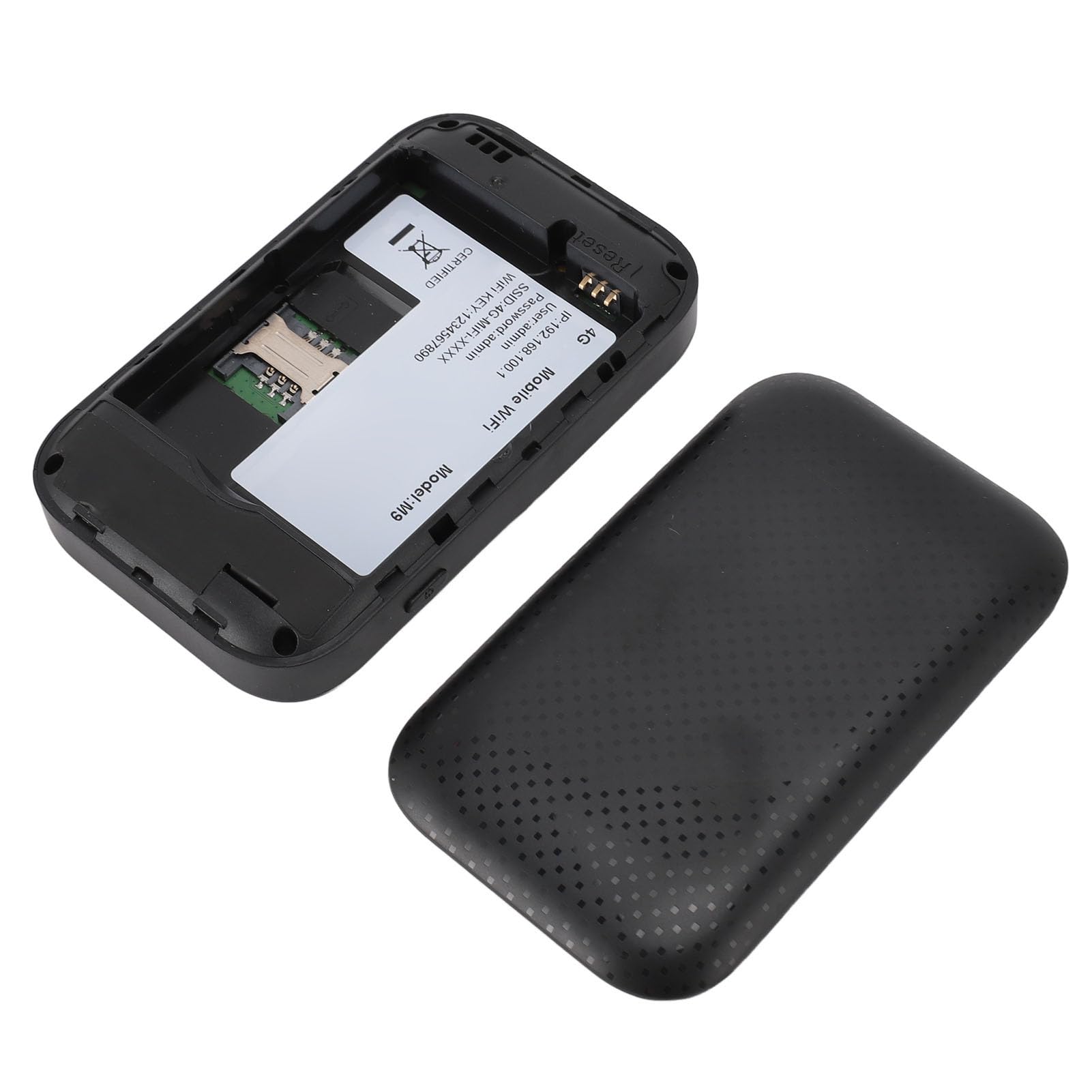 Bewinner Enrutador WiFi Portátil 4G LTE para Viajes, Punto de Acceso Móvil de Bolsillo 4G de Alta Velocidad de 150Mbps, hasta 10 Dispositivos WiFi, Alimentado por USB, 4G
