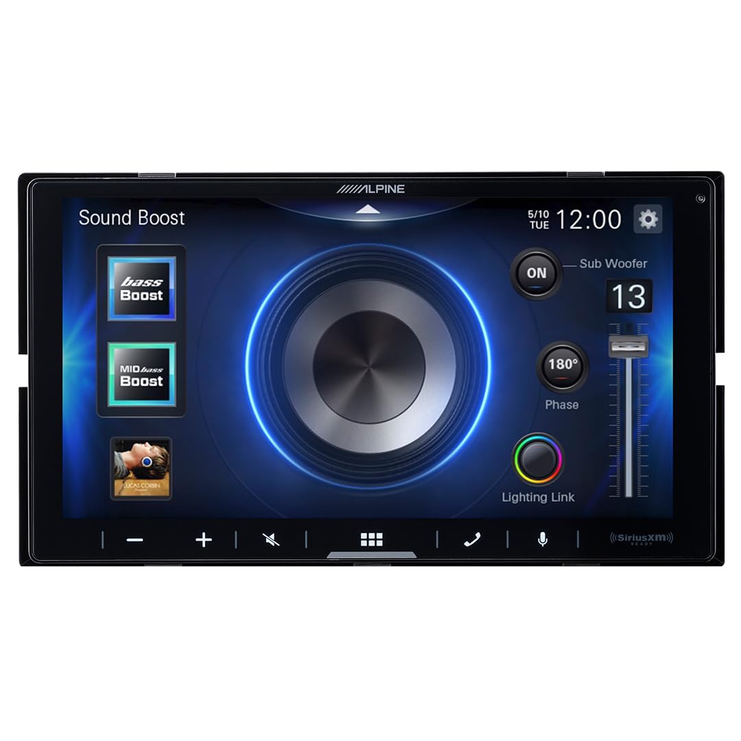 Receptor Multimedia Digital Alpine iLX-W670 compatible con CarPlay y Android Auto