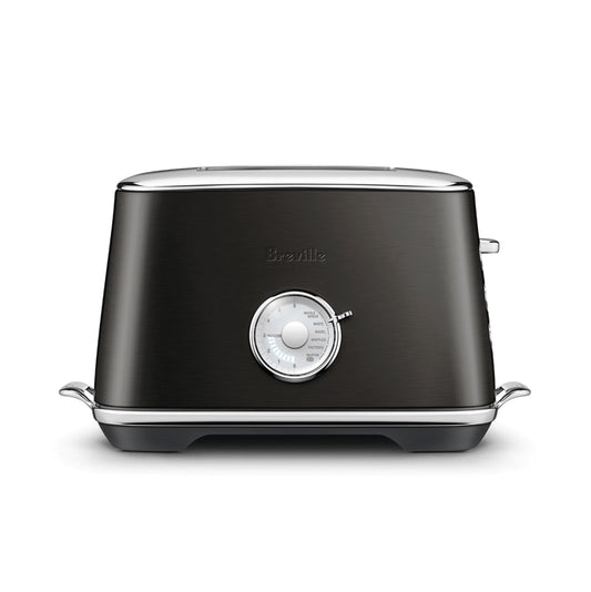 Breville the Toast Select Luxe tostador de 2 rebanadas, BTA735BST, acero inoxidable negro