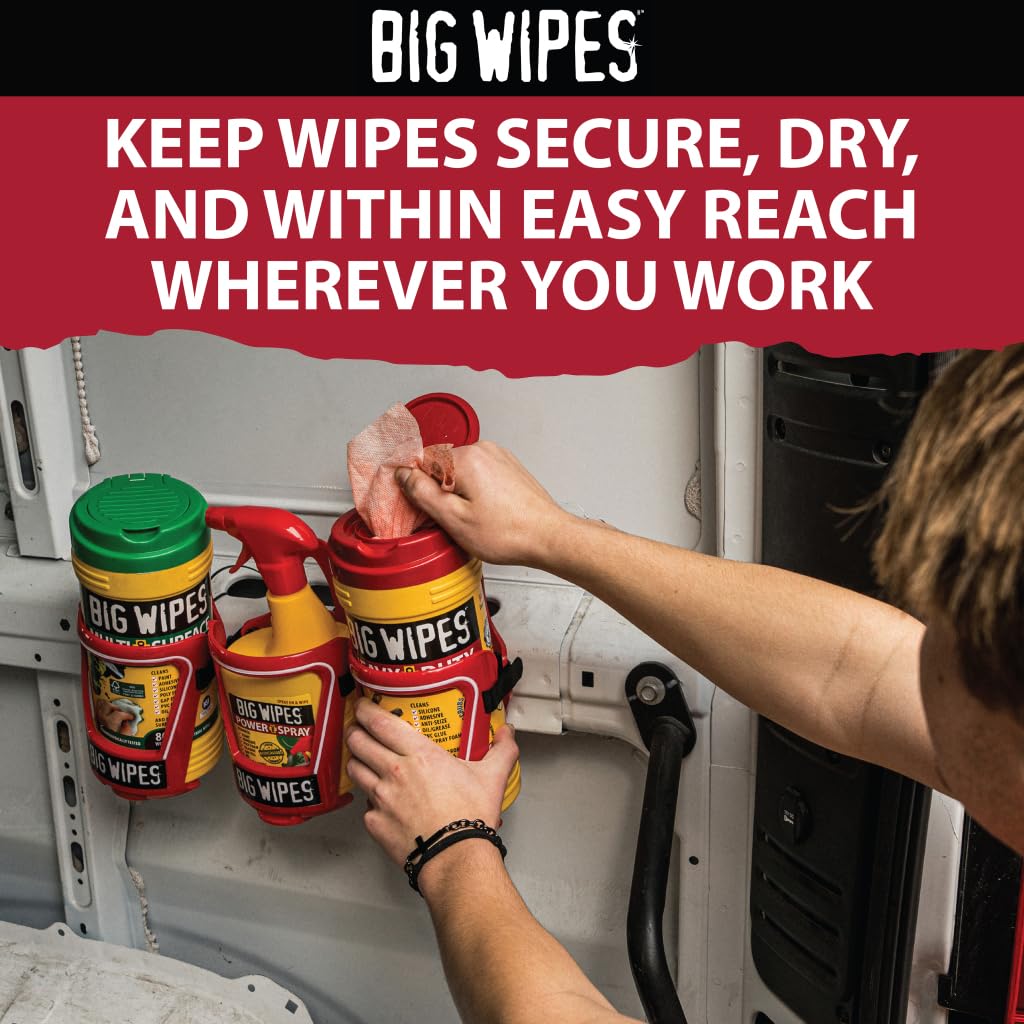 BIG WIPES The CAGE - Soporte de pared y furgoneta 2421-0000