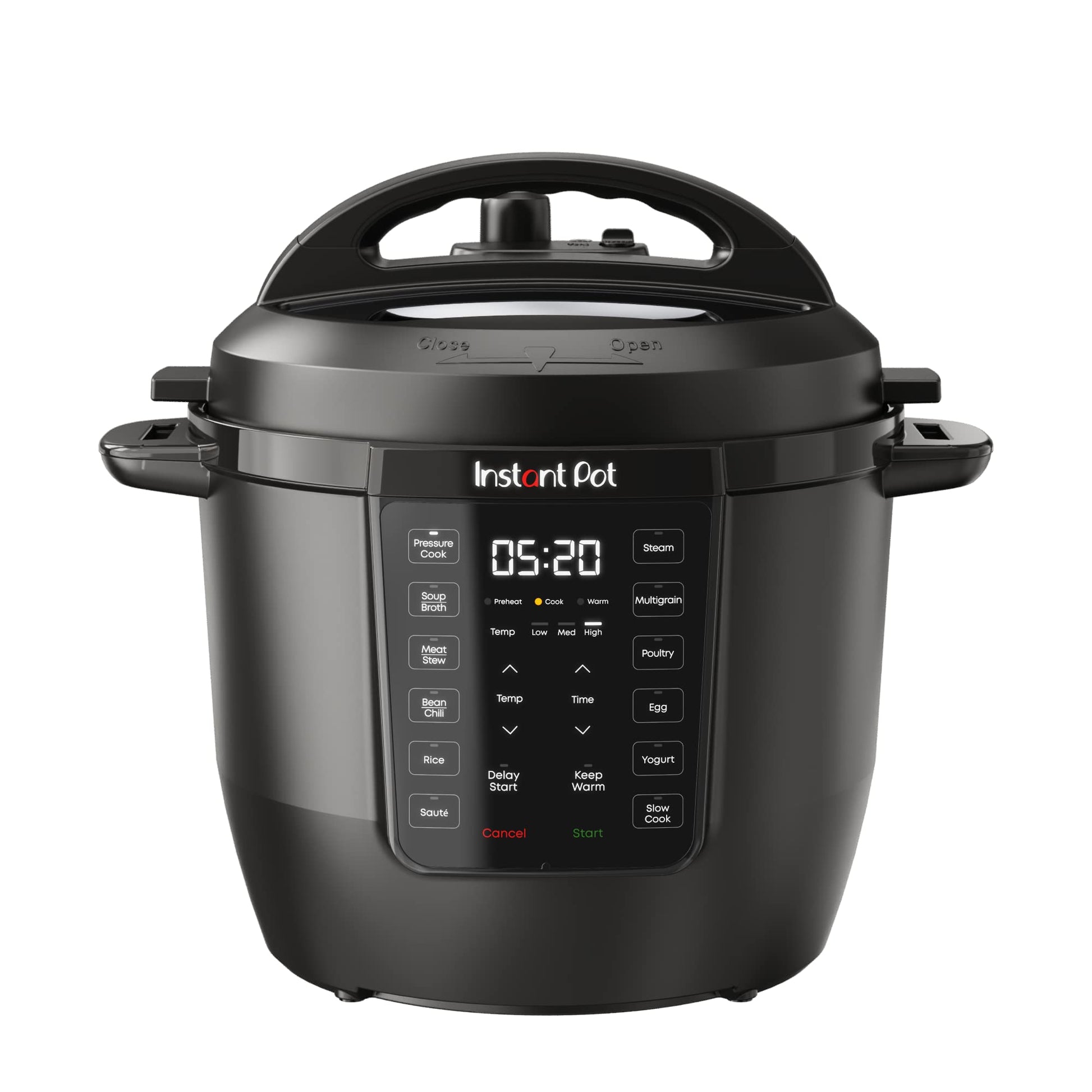Instant Pot RIO, 7 en 1, olla de presión, olla de cocción lenta, olla de arroz, vaporizador, salteado, yogur y calentador, incluye aplicación con más de 800 recetas, 6 cuartos de galón