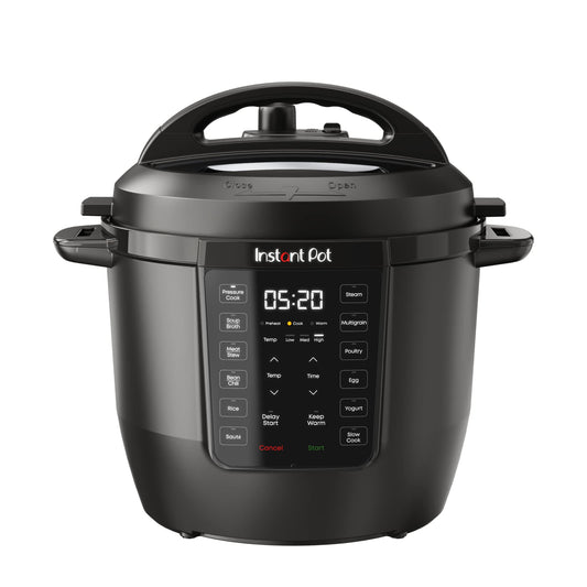 Instant Pot RIO, 7 en 1, olla de presión, olla de cocción lenta, olla de arroz, vaporizador, salteado, yogur y calentador, incluye aplicación con más de 800 recetas, 6 cuartos de galón