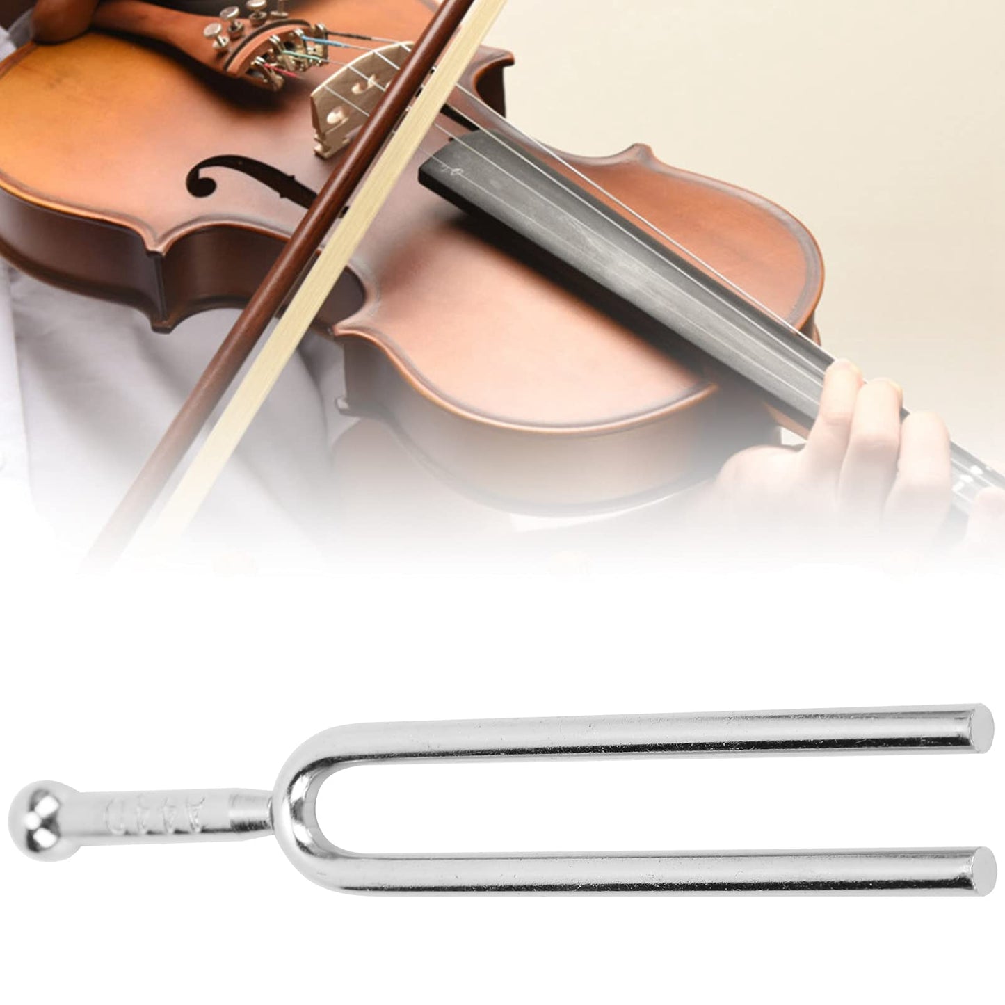 Tune Forks, 440Hz, diapasón portátil a prueba de herrumbre, acero inoxidable, una llave para instrumento