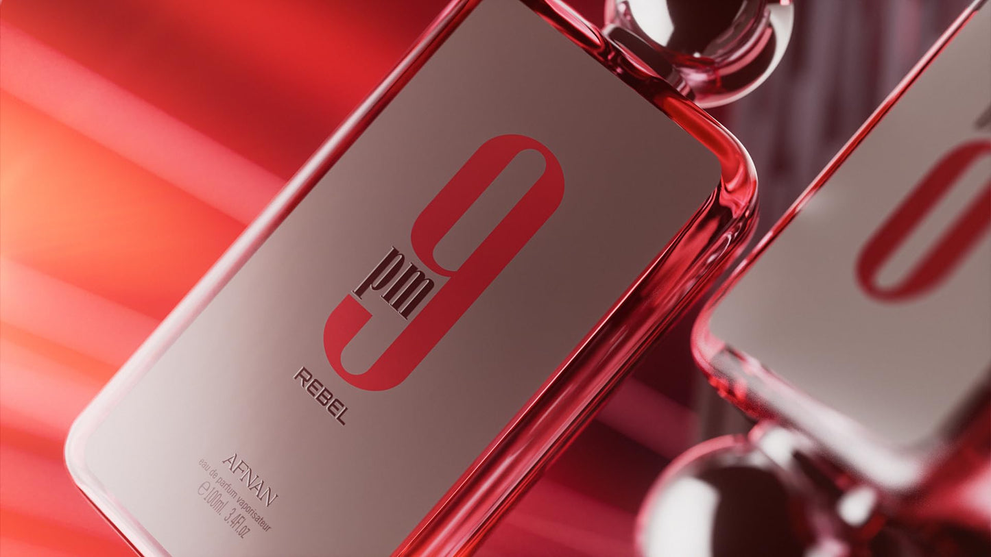 Perfume Afnan Rojo 9PM Rebel para Adultos Unisex