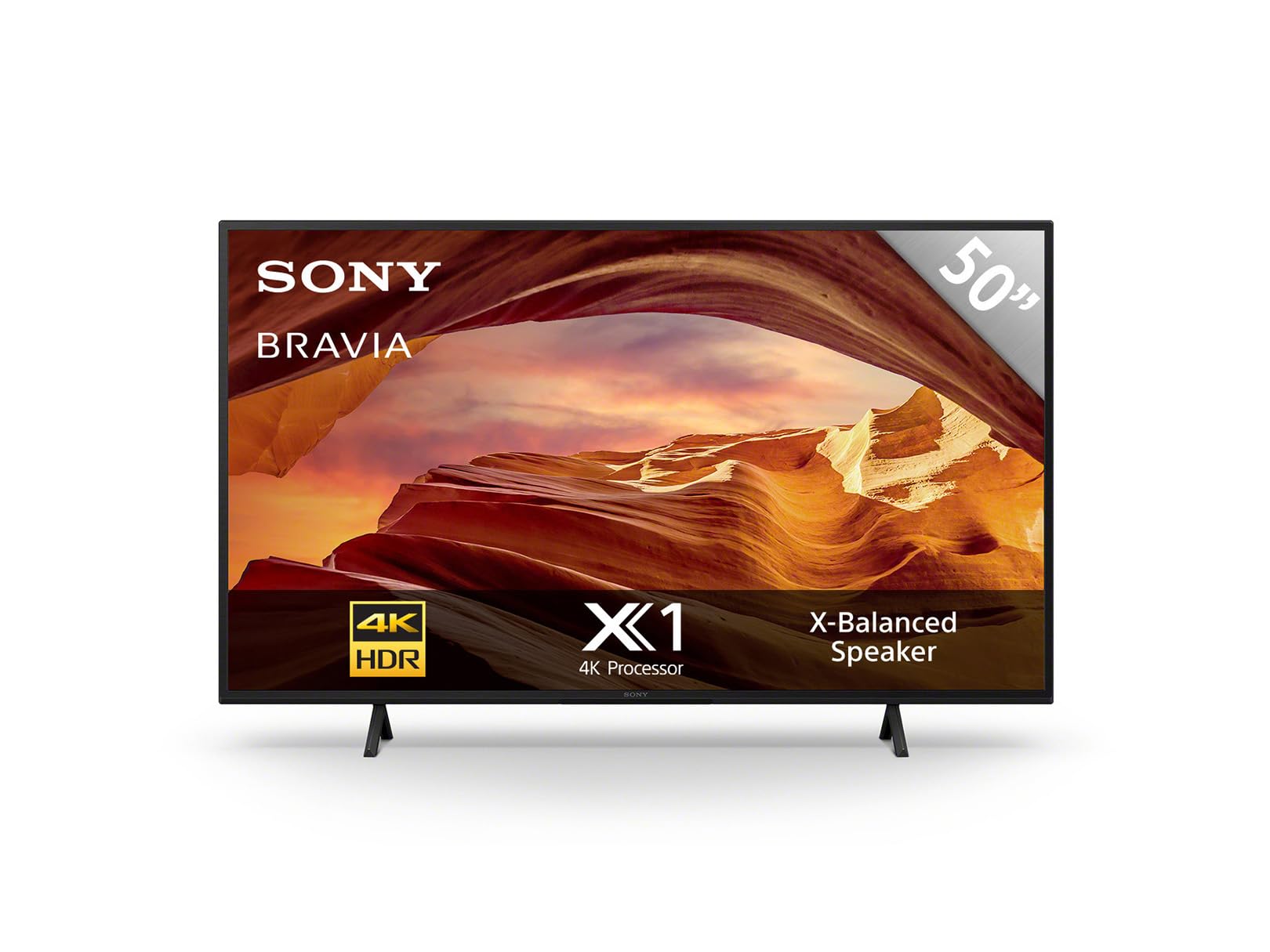 Sony Pantalla 50 Pulgadas KD-50X77L BRAVIA LED 4K UHD Smart Google TV
