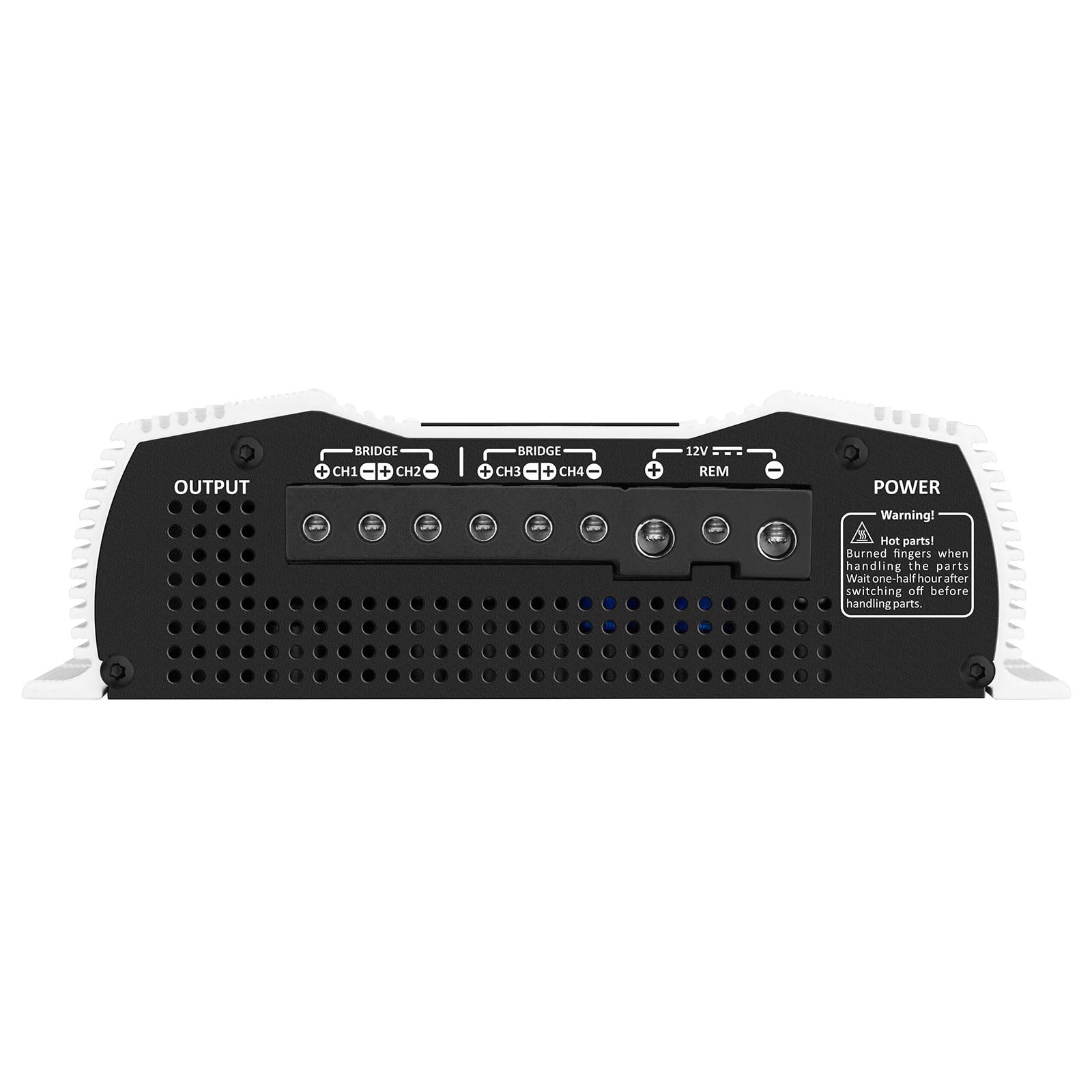 Amplificador Multicanal Taramp‘s Aluminio Rango Completo 800 Vatios RMS para Coche