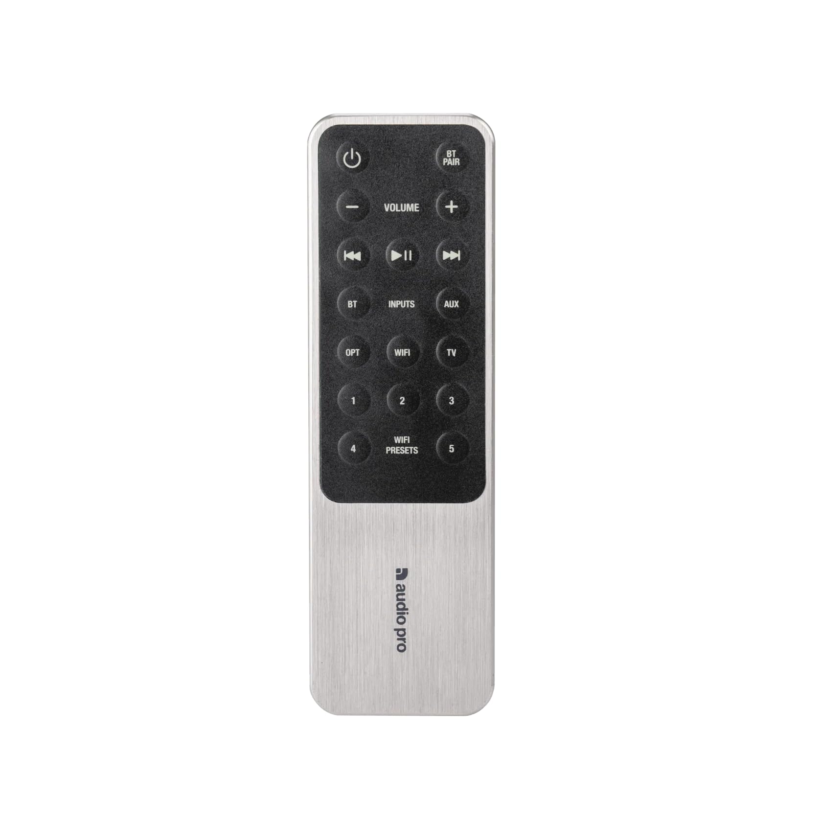 Audio Pro A38 W - Altavoz de TV, juegos y música, multihabitación, WiFi y Bluetooth, AirPlay 2, Google Cast, Spotify Connect, color negro